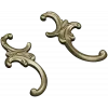 Baroque Corner Ornament STL for CNC