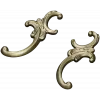 Baroque Corner Ornament STL for CNC