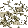 Rococo Cartouche Decorative Panel STL for CNC