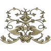 Rococo Cartouche Decorative Panel STL for CNC