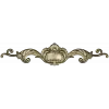 Baroque Cartouche Ornament STL 3D Model for CNC
