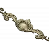 Baroque Cartouche Ornament STL 3D Model for CNC