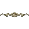 Baroque Cartouche Ornament STL 3D Model for CNC