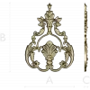 Baroque Acanthus Shell Cartouche - STL 3D model for CNC