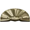 Semicircular Fan Rosette STL for CNC Milling