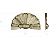 Semicircular Fan Rosette STL for CNC Milling