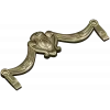 Baroque Swag Cartouche STL for CNC