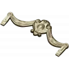 Baroque Swag Cartouche STL for CNC