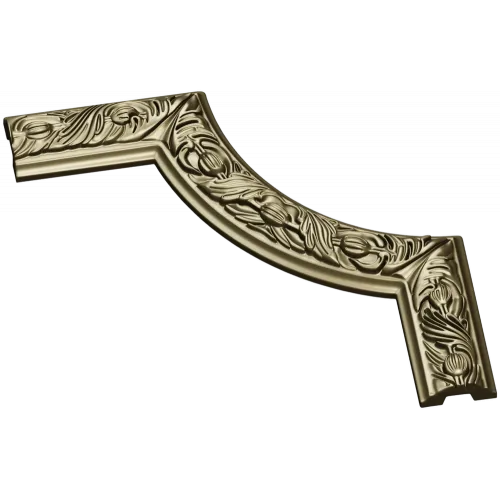 Regal Acanthus Corner - STL 3D model for CNC