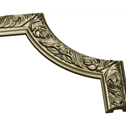 Regal Acanthus Corner - STL 3D model for CNC