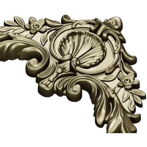 Картуш с раковиной - 3D модель STL для ЧПУ