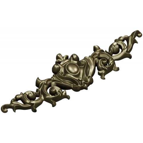 Рокайльный картуш - 3D модель STL для ЧПУ