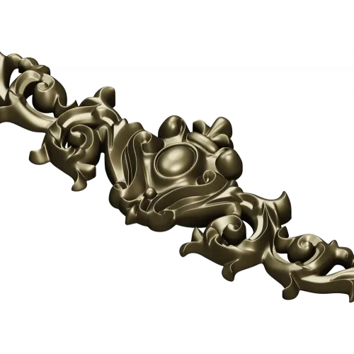 Рокайльный картуш - 3D модель STL для ЧПУ