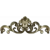 Rococo Rose Cartouche - STL 3D model for CNC