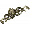 Rococo Rose Cartouche - STL 3D model for CNC