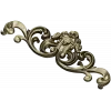 Rococo Rose Cartouche - STL 3D model for CNC