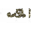 Acanthus Scroll Corner - STL 3D model for CNC