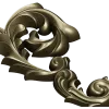 Baroque Acanthus Corner - STL 3D Model for CNC Milling