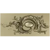 Картуш Вивьен - декоративная 3D модель в формате STL для ЧПУ