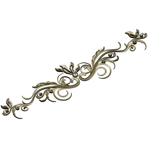 Ornamental Acanthus Scroll STL for CNC