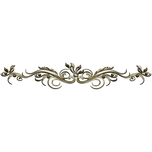 Ornamental Acanthus Scroll STL for CNC
