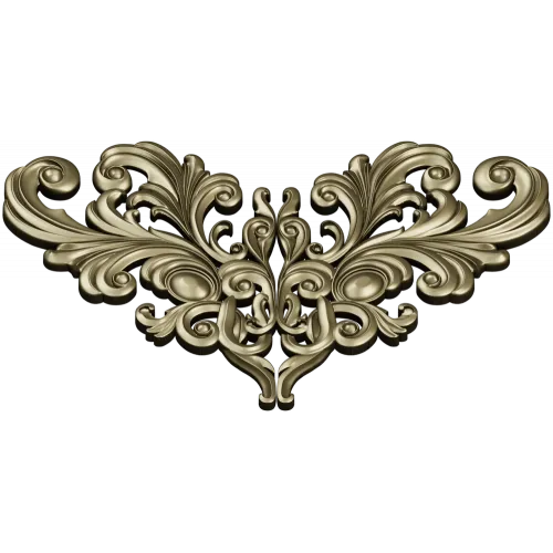 Acanthus Royale - STL 3D model for CNC carving