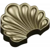 Scallop Fan Applique STL 3D Model for CNC