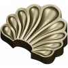 Scallop Fan Applique STL 3D Model for CNC