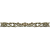 Baroque Acanthus Horizontal Ornament STL for CNC