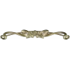 Floral Ribbon Cartouche - STL 3D Model for CNC