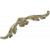 Rococo Acanthus Crest - STL 3D Model for CNC Milling