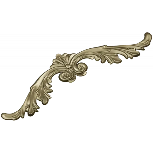 Rococo Acanthus Crest - STL 3D Model for CNC Milling