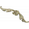 Rococo Acanthus Crest - STL 3D Model for CNC Milling