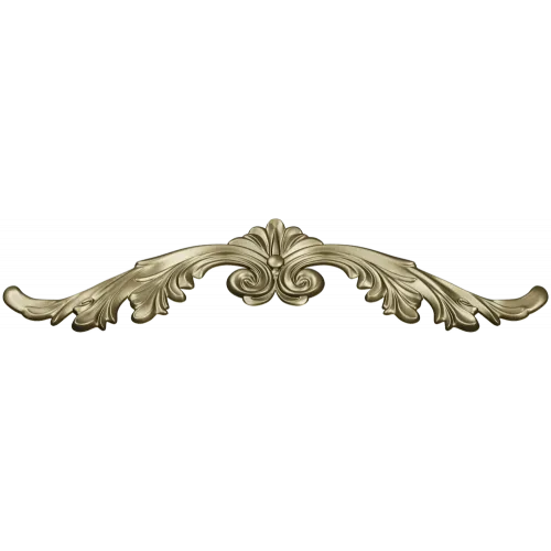 Rococo Acanthus Crest - STL 3D Model for CNC Milling