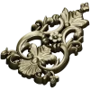 Ornate Acanthus Cartouche - STL 3D Model for CNC