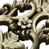 Ornate Acanthus Cartouche - STL 3D Model for CNC