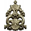 Ornate Acanthus Cartouche - STL 3D Model for CNC