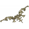 Rococo Acanthus Centerpiece - STL for CNC carving