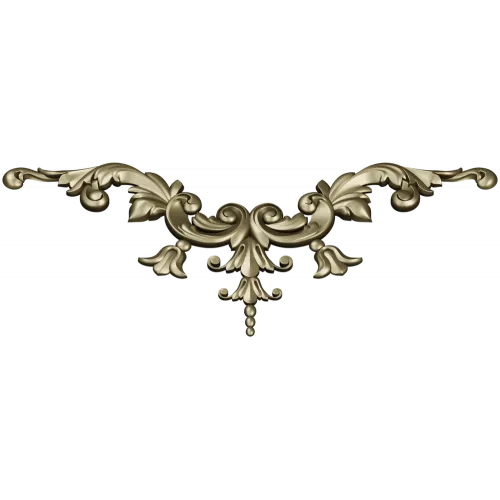 Rococo Acanthus Centerpiece - STL for CNC carving