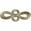 Decorative Ribbon Bow STL 3D Model for CNC Milling