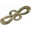 Decorative Ribbon Bow STL 3D Model for CNC Milling