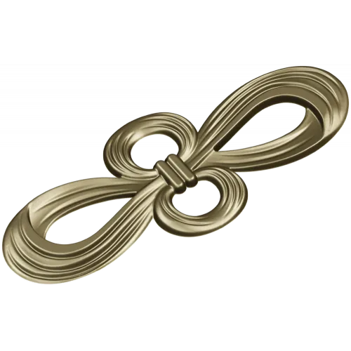 Decorative Ribbon Bow STL 3D Model for CNC Milling