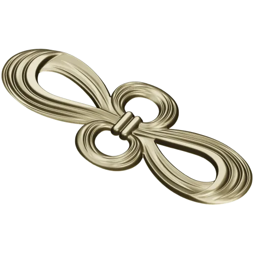 Decorative Ribbon Bow STL 3D Model for CNC Milling
