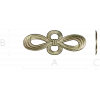 Decorative Ribbon Bow STL 3D Model for CNC Milling