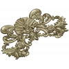 Rococo Shell Cartouche - STL 3D Model for CNC