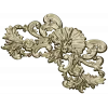 Rococo Shell Cartouche - STL 3D Model for CNC
