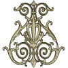 Regal Rocaille Cartouche STL for CNC
