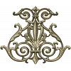 Regal Rocaille Cartouche STL for CNC