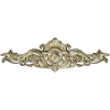 Baroque Fleur Cartouche - STL 3D model for CNC