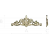 Рокайльный вензель для фрезеровки - 3D модель STL